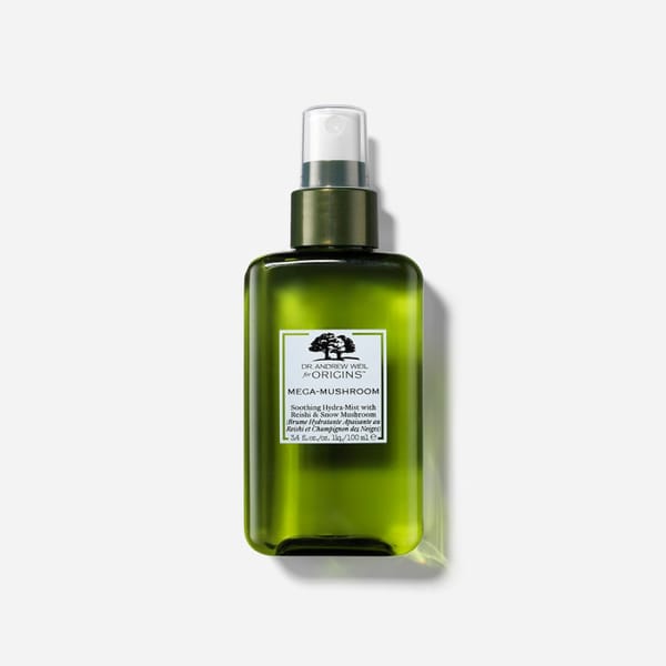 Dr. Andrew Weil Mega-Mushroom Soothing Hydra-Mist, £24 Dr. Andrew Weil Mega-Mushroom Soothing Hydra-Mist, £24 - Mushroom skincare