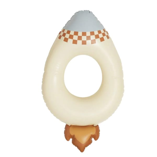 Swim Ring Rocket - Creme- childrens clothing brands