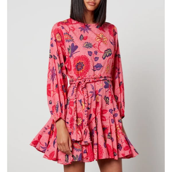 Ella Floral-Print Cotton Dress