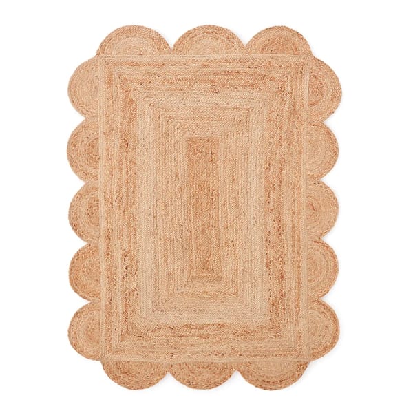 Hempy Hand Woven Rectangular Jute Rug