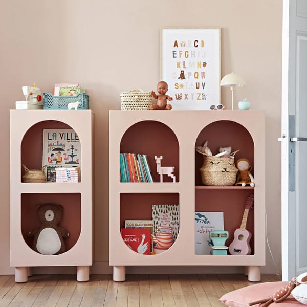 Archy 5-Compartment Bookcase 1