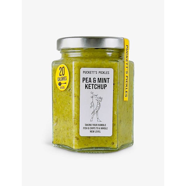 Pea and Mint ketchup
