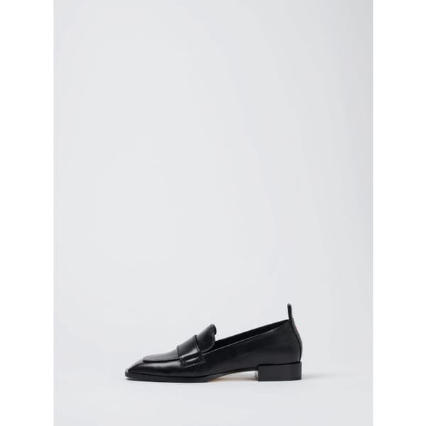 aeyde Julie Black Nappa