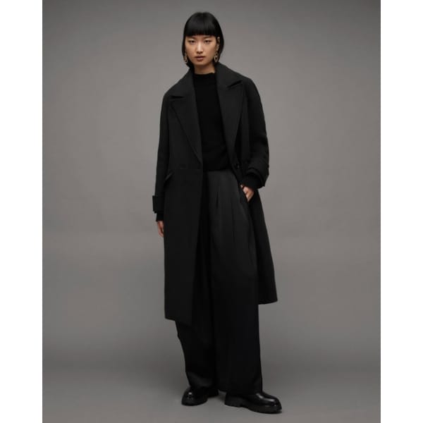 Mabel Double Breasted Longline Coat