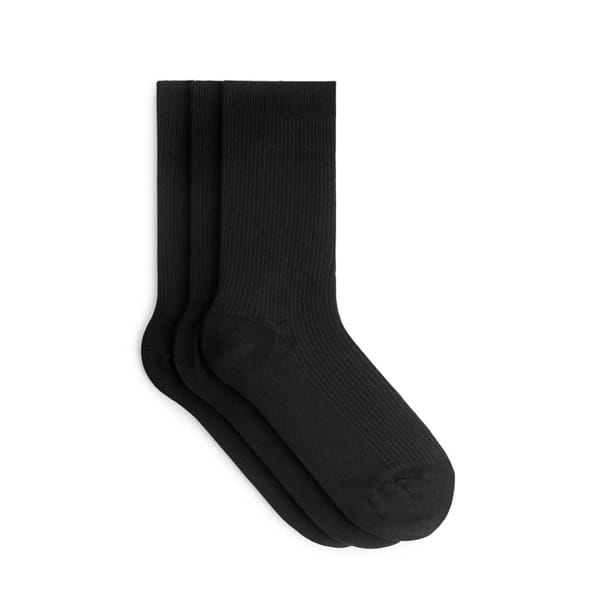 arket Cotton Rib Socks