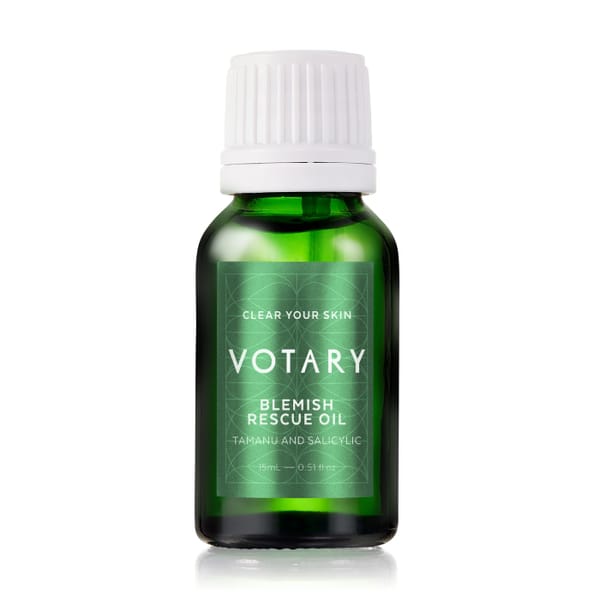 Best for reducing redness- Votary Blemish Rescue Oil, £65 Best for reducing redness: Blemish Rescue Oil, £35 VOTARY
