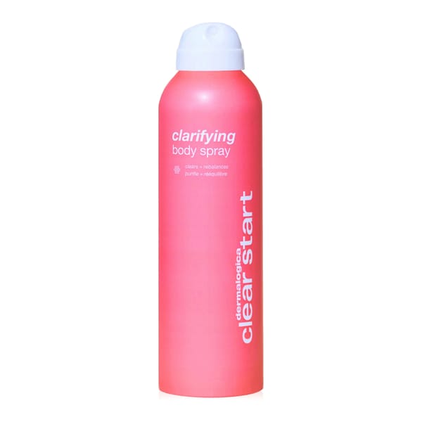 Best for prevention: Clear Start Clarifying Body Spray, £25 Best for prevention: Clear Start Clarifying Body Spray, £25