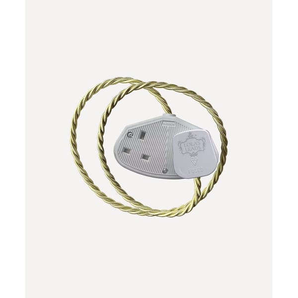 glassette ​​Lolapalooza Lola_s Leads - Pistachio + White