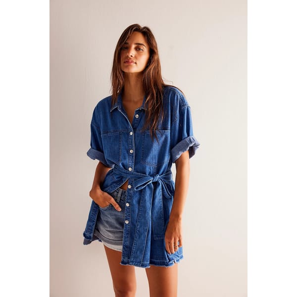 jenny denim tunic