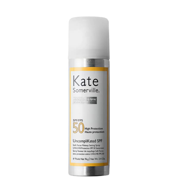 Kate Somerville UncompliKated SPF50 Soft Focus Makeup Setting Spray, £36,