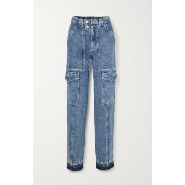 ISABEL MARANT ÉTOILE Vayoneo straight-leg cargo jeans