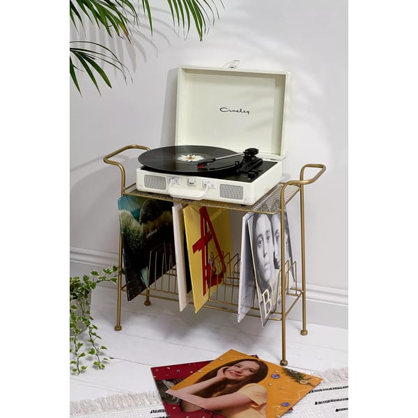 Vinyl Record Storage Shelf