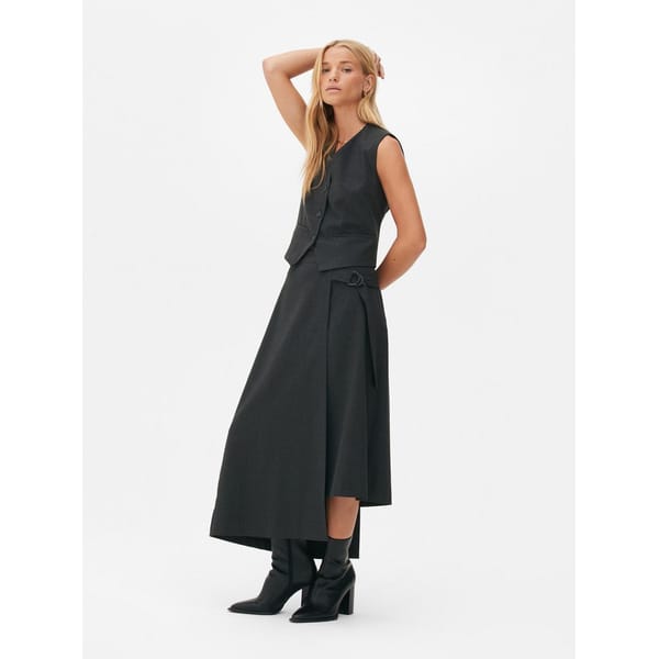 asymmetric skirt primark the edit