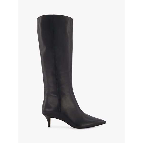 black knee high boot