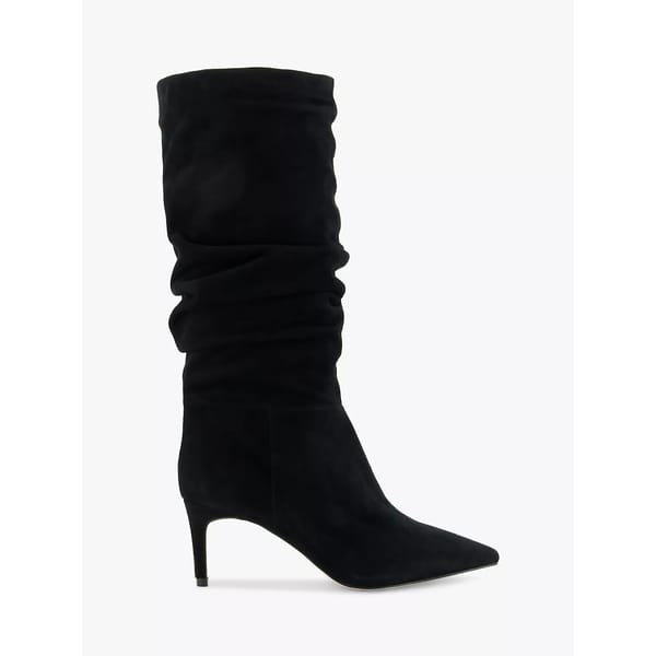black slouchy boots