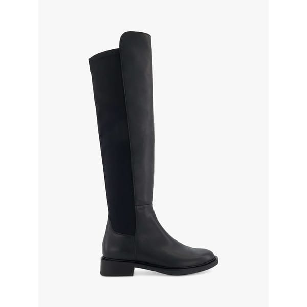 black knee high boot