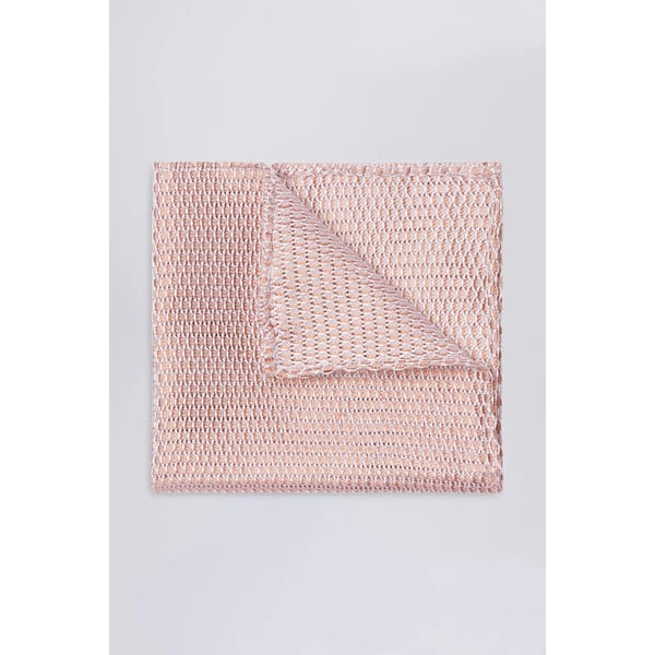 Dusty Pink Grenadine Pocket Square