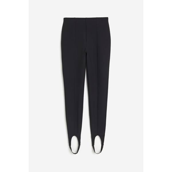black H&M stirrup leggings