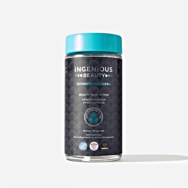 Jar with shadow ingenious collagen