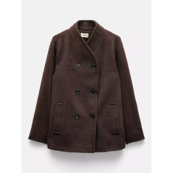 brown jacket