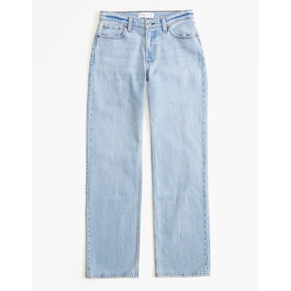 low rise faded jeans