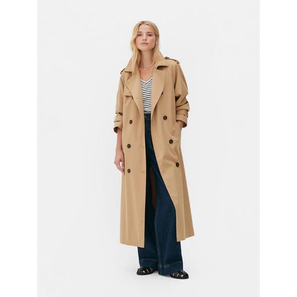 trench coat camel primark the edit