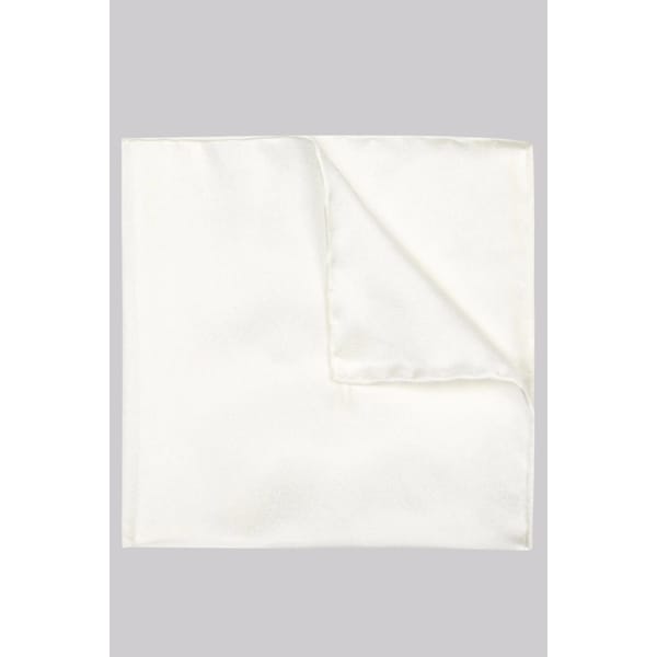 White Pocket Square