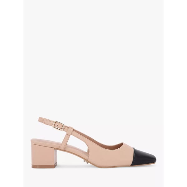 Carvela Rene Slingback Court Shoes, Natural Beige