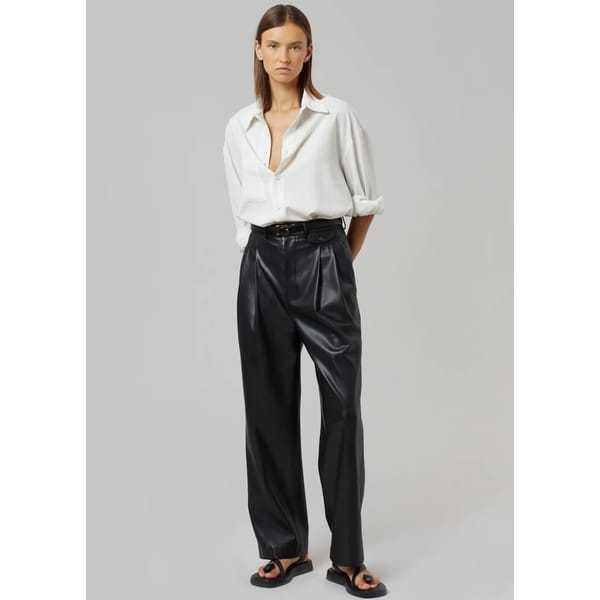 Faux Leather Pants