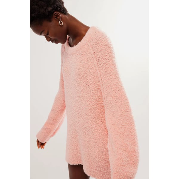 free people pink jumper