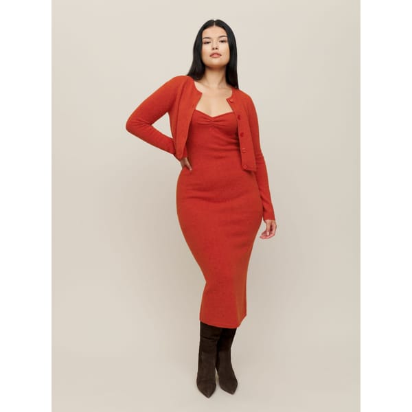 reformation tikka cashmere set