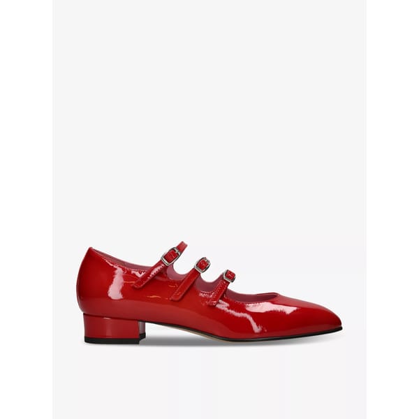 red shoes