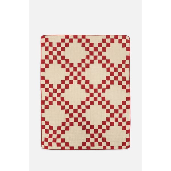 Patchwork Quilt Red