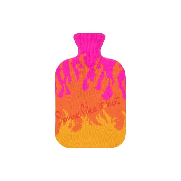 flames hot water bottle