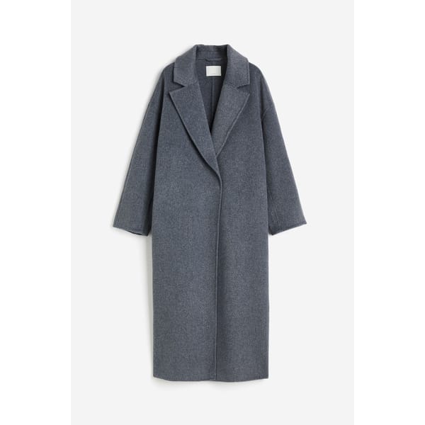 grey wool coat