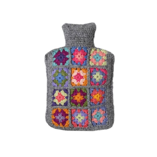 crochet hot water bottle