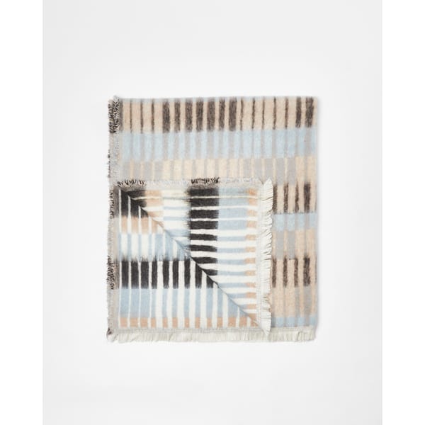 Ava Geometric Stripe Throw
