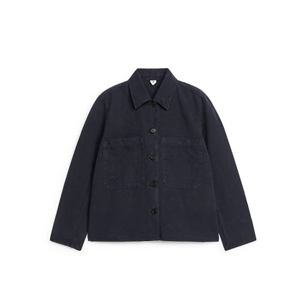 Linen Blend Overshirt