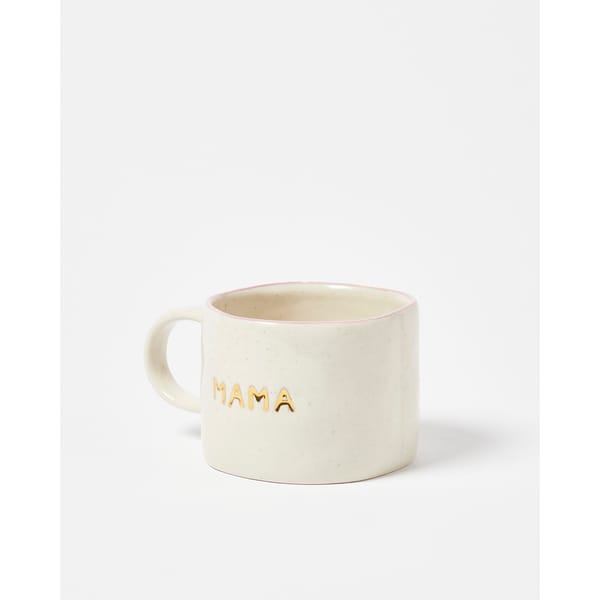 Mama Wave Rim Ceramic Mug