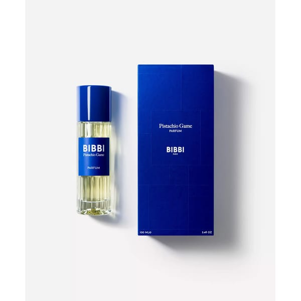 Pistachio Game fragrance bottle and box