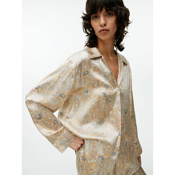 Relaxed Silk Shirt