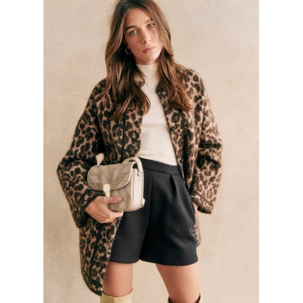 leopard print jacket