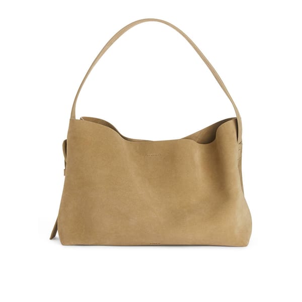 Suede Shoulder Bag