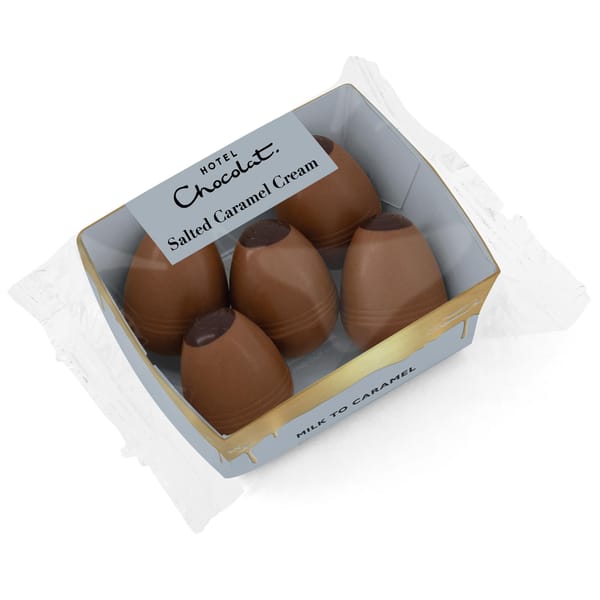 Chocolate Eggs – Salted Caramel Cream