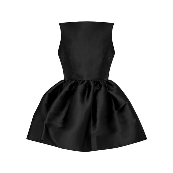 black peplum top
