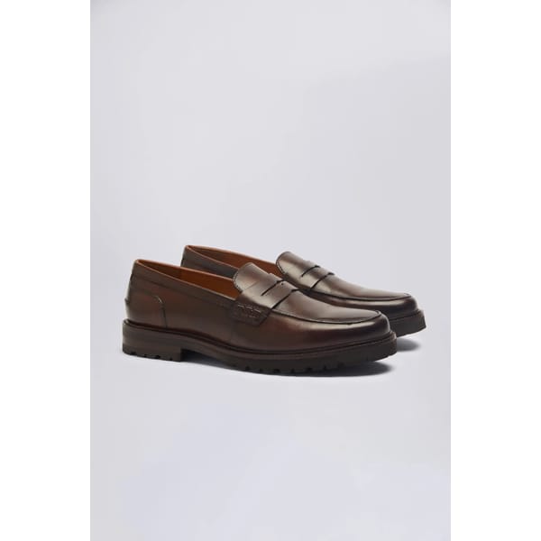 Camden Chestnut Chunky Loafers