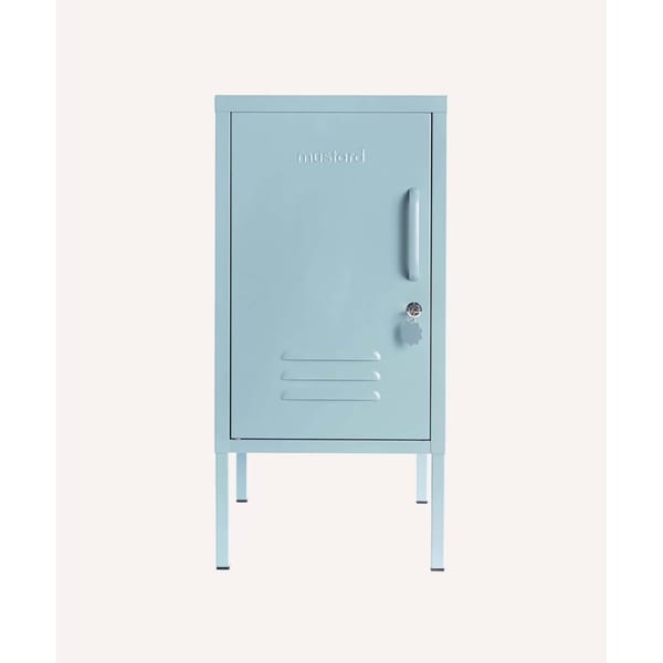 pastel blue locker