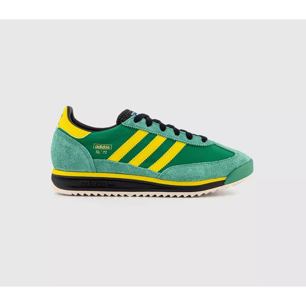 ADIDAS SL 72 RS TRAINERS Green Yellow