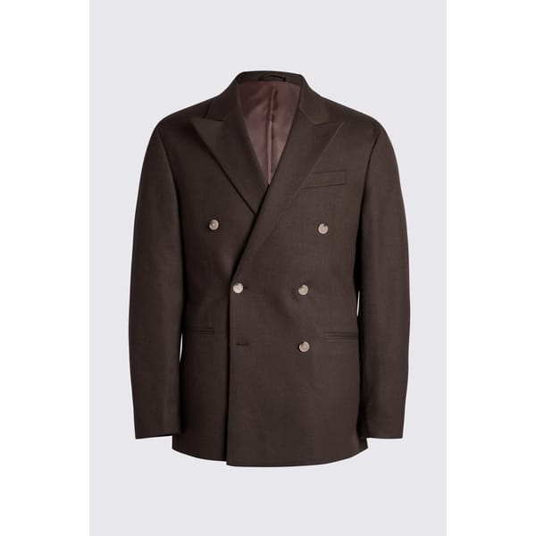 Relaxed Fit Copper Flannel Suit
