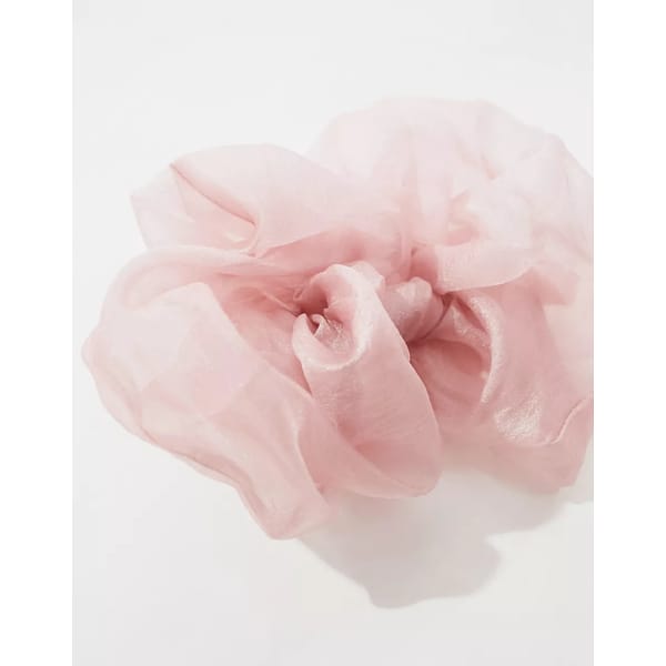 pink scrunchie